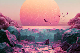 design album cover or music cover artwork