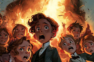 do comic book illustration graphic novel cover art