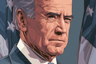 make political cartoons illustrations