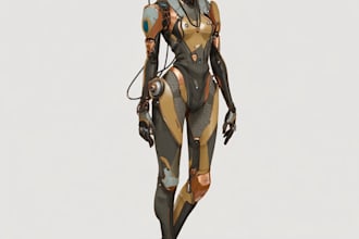 create cinematic 3d character art for fantasy and sci fi art