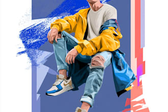 do a anime character
