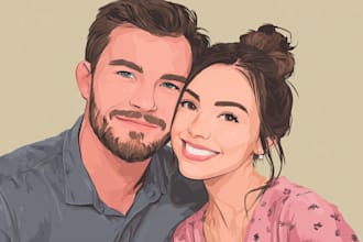 create a fairytale wedding or engagement couple portrait