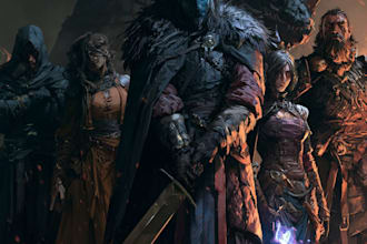 make a custom fantasy party portrait