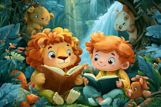 illustrate your children book beautifully