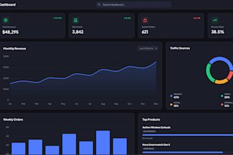 build your frontend website