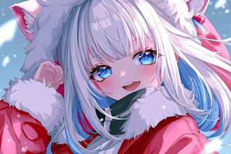 create high quality anime character art fanart