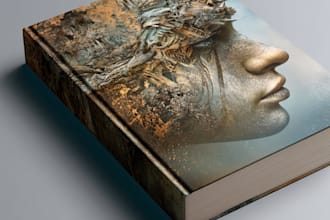 design a cool book cover your novel