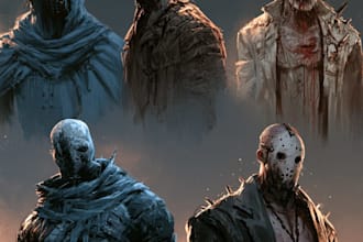fantasy horror and fantasy horror character