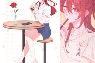 draw an anime oc for you