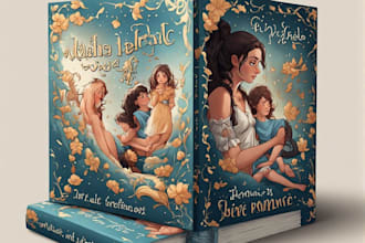 design most selling book cover children, fantacy, romance,