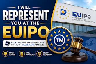 represent you before euipo for your eu trademark matters