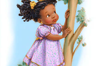 draw african american children book illustrations