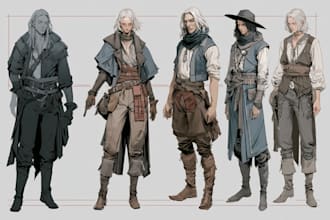 do character designs of your oc