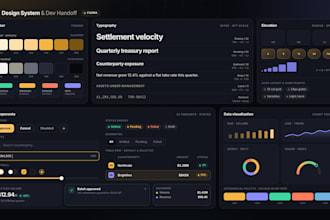 design modern finance dashboard and fintech web app UI UX in figma
