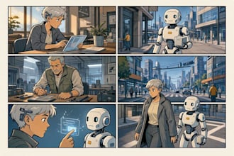 create ai comic book, illustrations any style