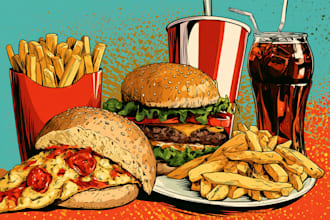 design food pop art