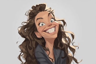 draw nice cartoons and caricatures
