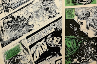 draw manga page manga comic book illustration cover art
