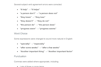 proofread and edit your english text