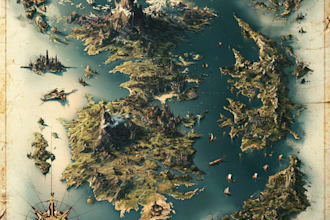 do fantasy maps and city maps