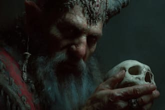 draw a horror character and fantasy horror character