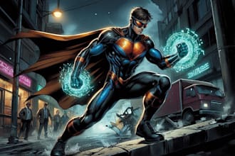 transform your photos into superhero