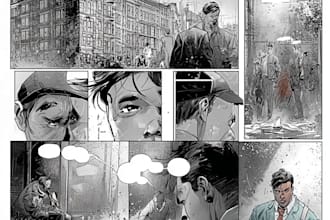 manga comic book illustration manga artist webtoon cover art