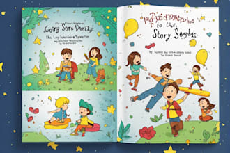 design children book illustration and cover children book