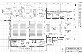 design church interior exterior, sanctuary, elevation and 3d rendering