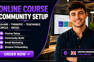 build kajabi thinkific teachable course circle skool community email marketing