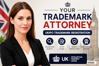 be your trademark attorney for ukipo trademark registration