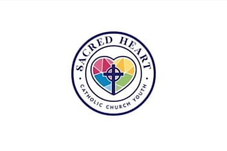 create a creative heart logo design in short time