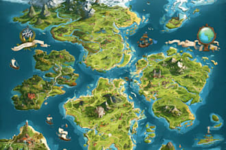 generate custom fantasy rpg maps for you