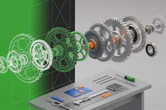 reverse engineer e bike scooter parts scan to cad 3d model