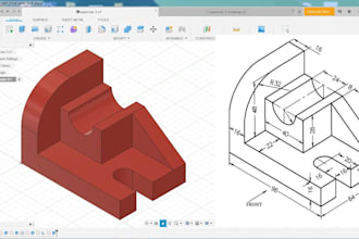 design product prototypes, mechanical parts and assemblies in fusion 360