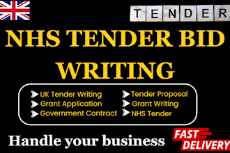 bid proposal uk tender healthcare tender uk proposal UK cleaning bid writing
