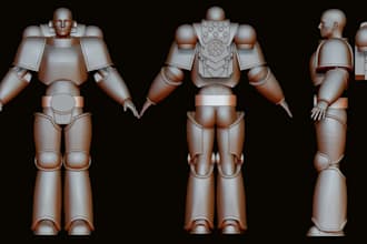 create custom wearable 3d cosplay helmets armor and props for 3d printing