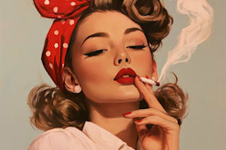 do a pin up girl and pin up girl