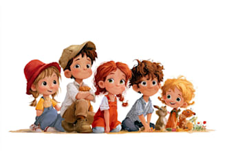 create children storybook illustration and storybooks