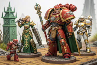 paint your warhammer miniatures