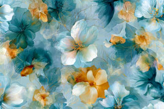 create unique watercolor seamless pattern