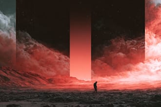 design album cover or single cover art