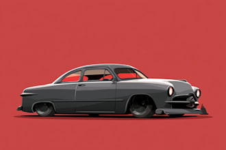 design custom automotive logo for your car business