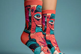socks design unique socks design