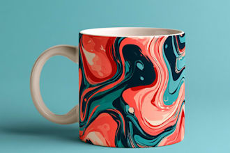 make brilliant mug, tumbler design