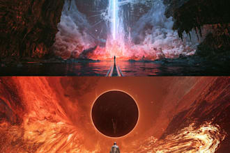 design album cover art or single cover artwork