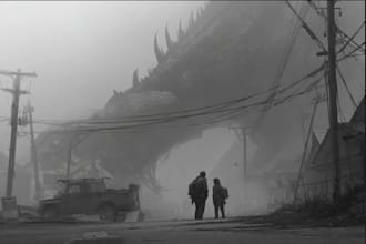 do sci fi horror and fantasy scene concept art illustrations