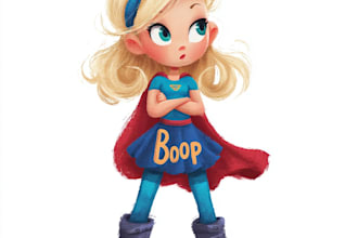 do you super girl, superman or superhero portrait