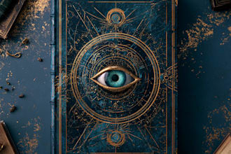 design cinematic fantasy book cover art