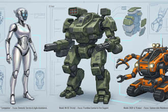 do robot and mech design